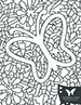 Butterfly Coloring Sheet